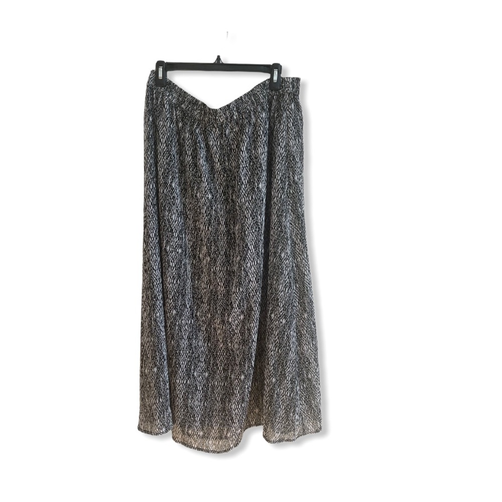 Sears Classic Black and White maxi skirt
